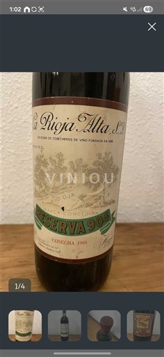La Rioja Rioja La Rioja Alta Gran Reserva 904 1968