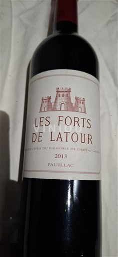 Burdeos Pauillac Château Latour Les Forts de Latour 2013