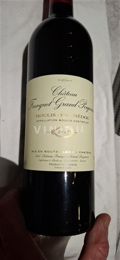 Bordeaux Moulis-en-Médoc Château Fourquet Grand Peyron 2017