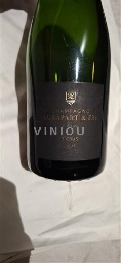 Champagne Șampanie Agrapart & Fils 7 Crus Nemilésimat