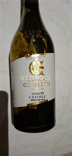 Jura Steaua Domaine Geneletti Au Desserre 2020