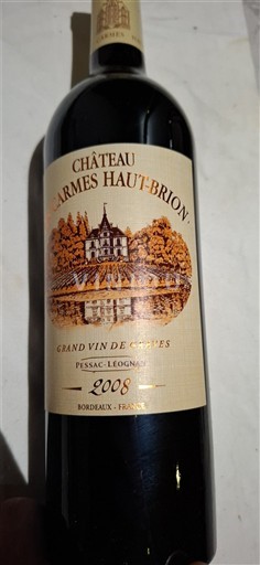 Burdeos Pessac-Léognan Les Carmes Haut-Brion 2008