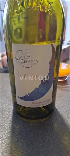 Jura Côtes-du-Jura Domaine Richard Le Paradis 2023