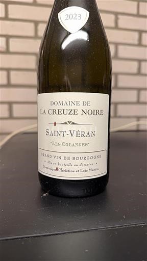 Burgundia Saint-Véran Domaine La Creuze Noire Les Colanges 2023
