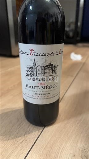 Бордо Го-Медок Château Plantey de la Cruz 1982