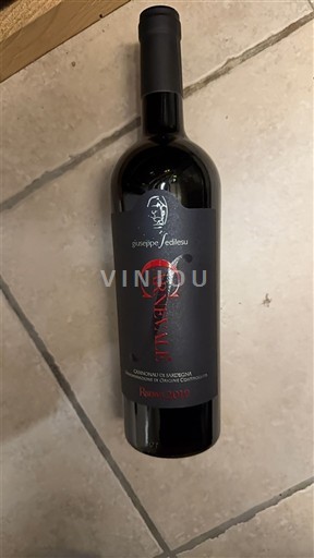 Sardinia Cannonau de Sardinia Giuseppe Sedilesu Caravai 2019