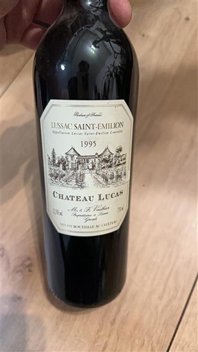 Bordeaux Lussac-saint-émilion Château Lucas 1995