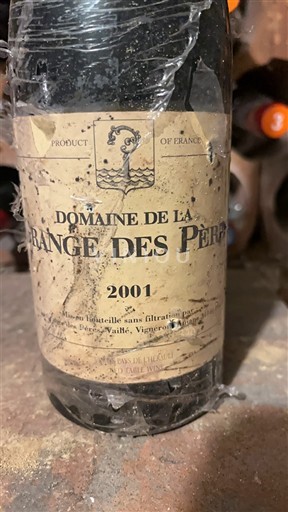 Languedoc Ikke specificeret Domaine La Grange des Pères 2001