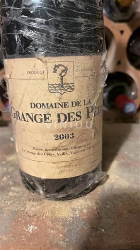 Languedoc Ikke specificeret Domaine La Grange des Pères 2003