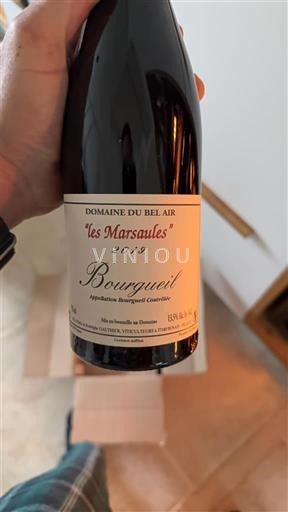 Valea Loarei Bourgueil Domaine Bel Air Les Marsaules 2019