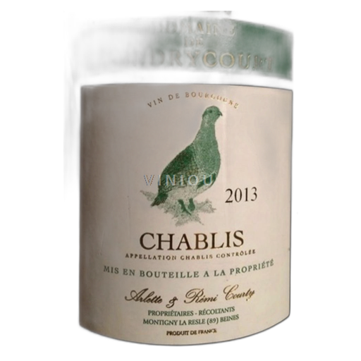 Burgundia Chablis Grand Cru Arlette et Remi Courty 2013