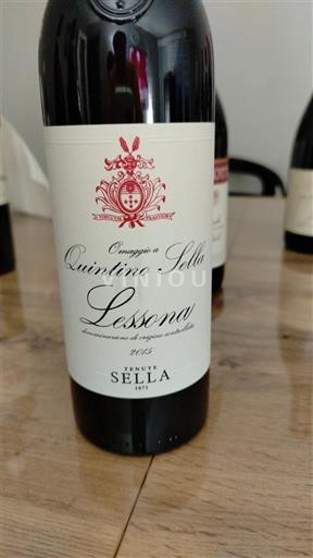 Piemonte Lessona Tenute Sella Omaggio a Quintino Sella 2018