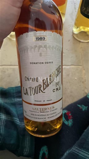 Бордо Сотерн Premier Cru Château La Tour Blanche 1989