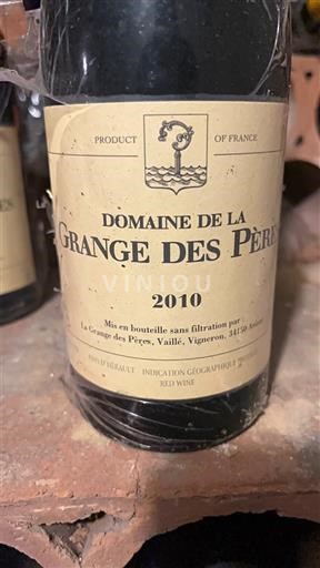 Languedoc Ikke specificeret Domaine La Grange des Pères 2010