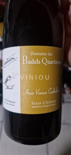 Languedoc Saint-Chinian Domaine Pradels Quartironi Aux Vieux Coteaux 2022
