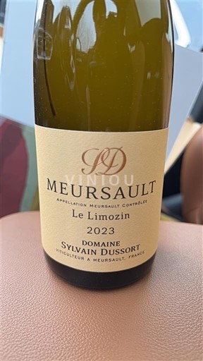 Borgonha Meursault Domaine Sylvain Dussort Le Limozin 2023
