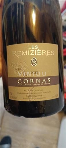 Valea Ronului Cornas Les Remizières 2023