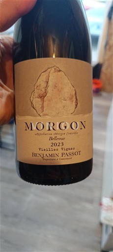 Beaujolais Morgon Benjamin Passot Vielles Vignes Bellevue 2023