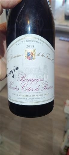 Burgundia Hautes Côtes de Beaune Domaine La Tussac 2018