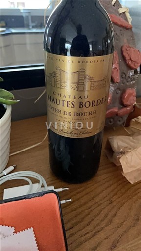 Bordeaux Côtes-de-Bourg Château Hautes Bordes 2000
