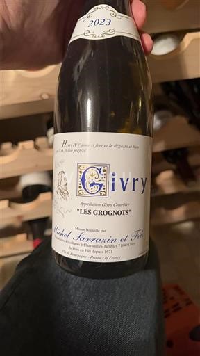 Burgundia Givry Michel Sarrazin et Fils Les Grognots 2023