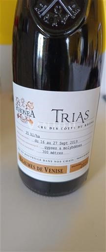 Valea Ronului Beaumes de Venise Balmea Trias 2019