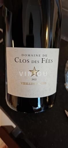 Roussillon Côtes du Roussillon Villages Domaine Clos des Fées Vieilles Vignes 2022