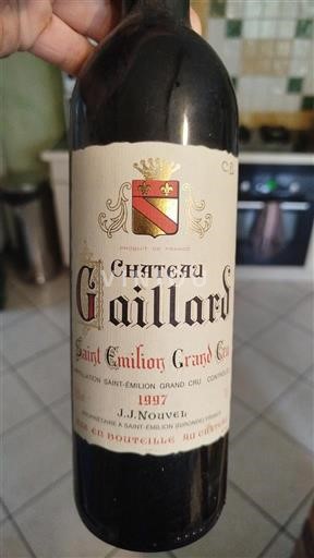 Bordeaux Saint-Émilion Grand Cru Château Gaillard 1997