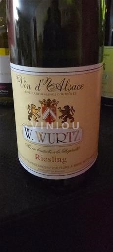 Alsacia Riesling W. Wurtz 2024