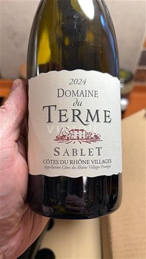 Valle del Ródano No especificado Domaine Terme Sablet 2024