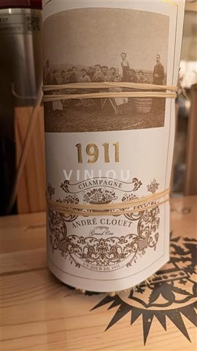 Champagne Șampanie André Clouet 1911 Nemilésimat