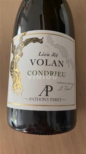 Valea Ronului Condrieu Anthony Paret Lieu dit Volan 2024