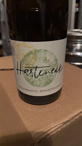 Baden Baden. Harteneck Geigenmantel Grauburgunder 2022