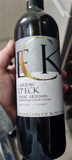 Bordeaux Pessac-Léognan Château Eck 2021