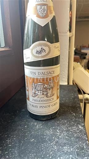 Alsacia Freudenreich Tokay Pinot Gris 2001