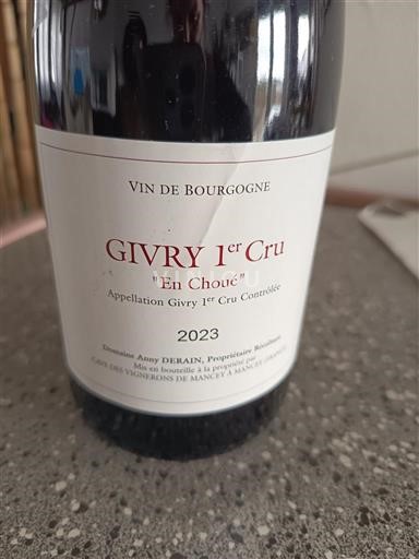 Borgogna Non specificato Premier Cru Domaine Amby Derain En Choué 2023