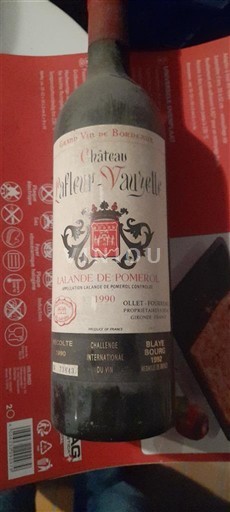 Burdeos Lalande-de-Pomerol Château Fleur Vautrelle 1990
