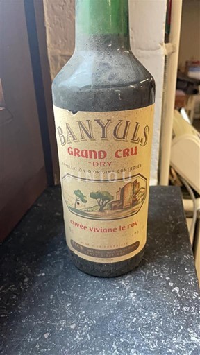 Roussillon Banyuls Grand Cru Grand Cru Cuvée Viviane Le Roy 1961