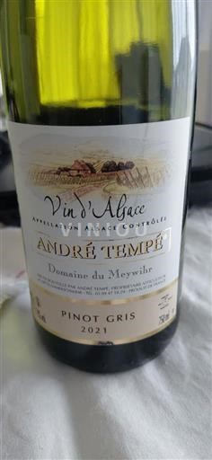 Alsacia André Tempé Domaine du Meywihre 2021
