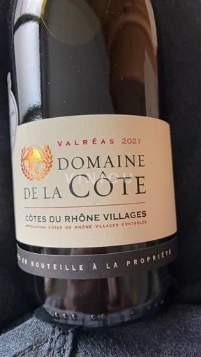 Valle del Ródano Côtes del Ródano Pueblos Domaine La Côte Valréas 2021