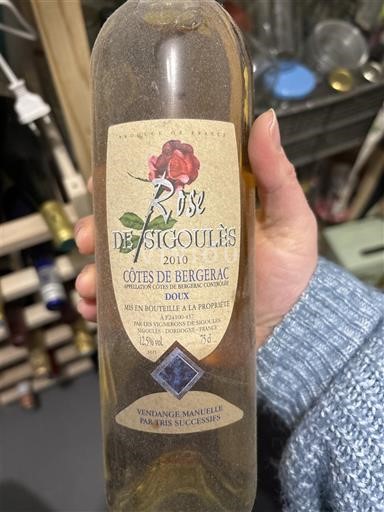 Sud-Vest Côtes-de-bergerac Sigoulès Rosé de Sigoulès 2010