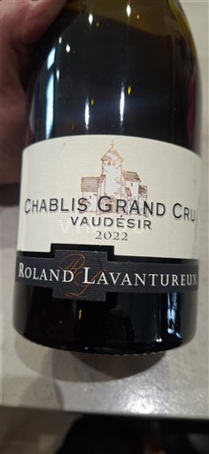 Burgundi Chablis Grand Cru Roland Lavantureux Vaudésir 2022