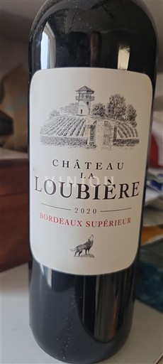 Burdeos Bordeaux superior Château La Loubière 2020