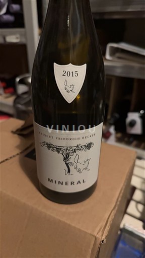 Pfalzul Palatinat Weingut Friedrich Becker Mineral 2015
