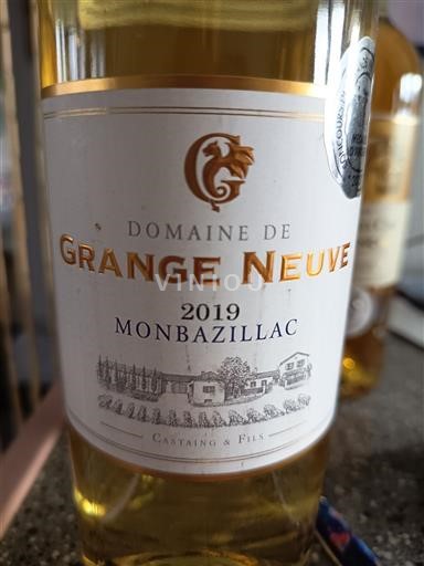 Jugozahod Monbazillac Domaine Grange Neuve 2019