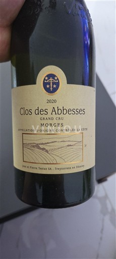 Vaud Dealurile Jean et Pierre Testuz SA Clos des Abbesses 2020