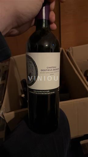 Bordeaux Saint-Émilion Château Destieux Berceau 2004