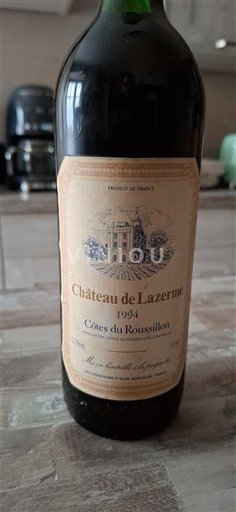Roussillon Côtes-du-Roussillon Château Lazerme 1994