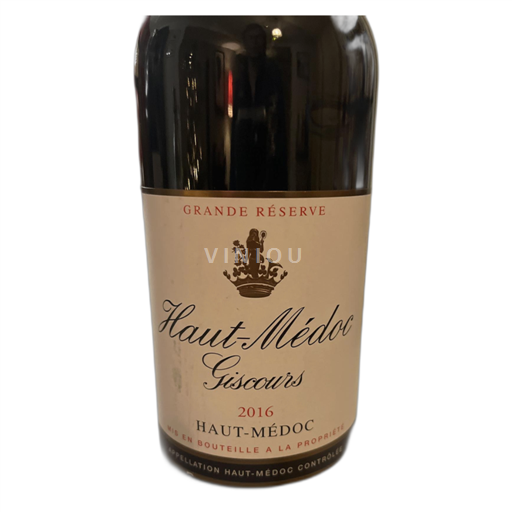 Bordeaux Haut-Médoc Giscours Grande Réserve 2016
