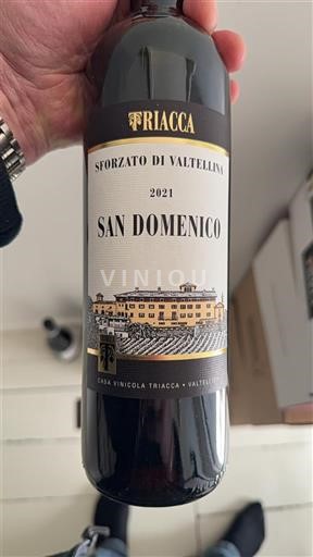 Lombardia Sforzato di Valtellina Triacca San Domenico 2021